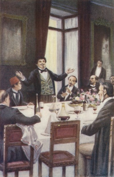 Ah mijn vrienden, mijn lieve vrienden, als je zou weten hoe gelukkig ik ben! door Louis Edouard Paul Fournier